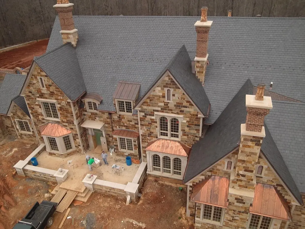 Craftsman Roofing Gutter Guard Installation project in King Estates